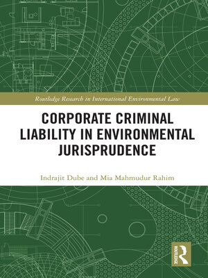 cover image of Corporate Criminal Liability in Environmental Jurisprudence